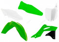 RACETECH Plastic Kit OEM Color (2016) Green/White Kawasaki KX250F RACETECH R-KITKXF-OEM-596