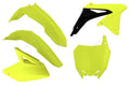 RACETECH Plastic Kit Neon Yellow Suzuki RM-Z450 RACETECH R-KITRMZ-GF0-508