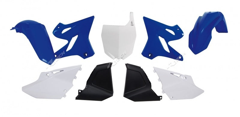 Kit plastica RACETECH Replica (15-16) Azul/Blanco Yamaha YZ125 / 250 RACETECH R-KITYZ0-OEM-000
