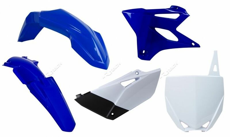 RACETECH Plastic Kit OEM Color (15-16) Blue/White Yamaha YZ85 RACETECH R-KITYZ0-OEM-585