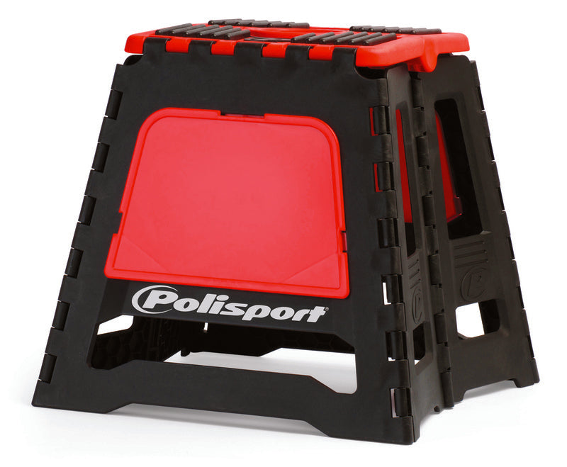 Caballete plegable de plástico Polisport rojo 8981500004 POLISPORT 8981500004