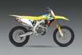 Linea completa escape Yoshimura RS-12 Signature inox/silencioso alu/tapa carbono Suzuki RM-Z450 YOSHIMURA US 219220S320