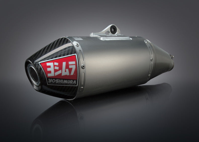 Linea completa escape Yoshimura Signature RS-4, inox, Silencioso aluminio y tapa carbon, YZ450F YOSHIMURA US 234810D321