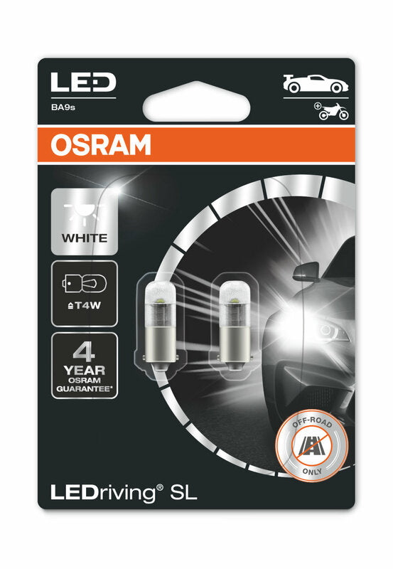 Lampara OSRAM Retrofit LEDriving T4W Light 12V 0,8W - 2u OSRAM 3893DWP-02B