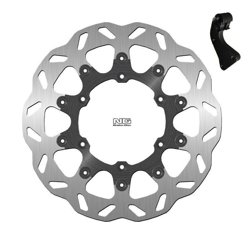 NG BRAKES Petal Floating Oversize Brake Disc Kit - 725XK11 NG BRAKE DISC 725XK11
