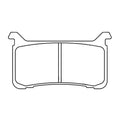 Juego de pastillas sinterizadas CL BRAKES (1252A3+) CL BRAKES 1252A3+