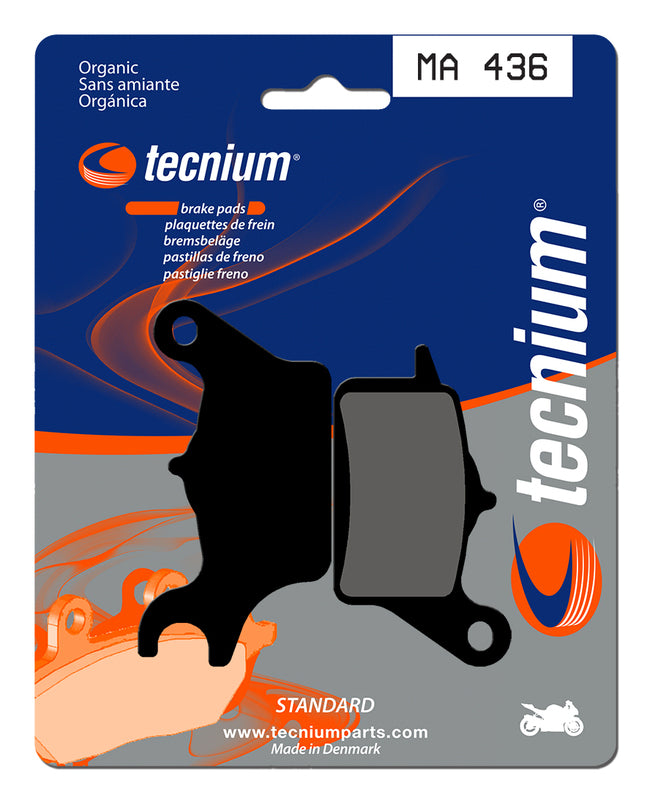 Pastillas de freno Tecnium MA436 Orgánicas TECNIUM ME436
