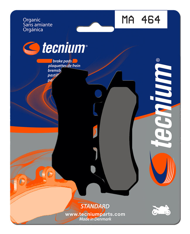 Pastillas de freno TECNIUM orgánicas - MA464 (para pinza Nissin) TECNIUM ME464