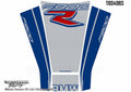Set de 4 protectores de depósito MOTOGRAFIX color azul/blanco BMW F900R MOTOGRAFIX TB049BS