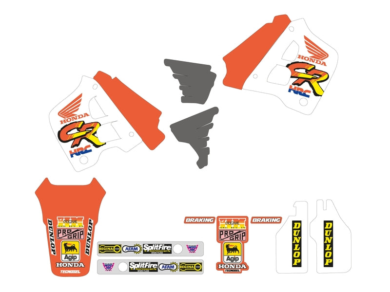 Kit adhesivos completo TECNOSEL Team Honda 1991 TECNOSEL 81V00