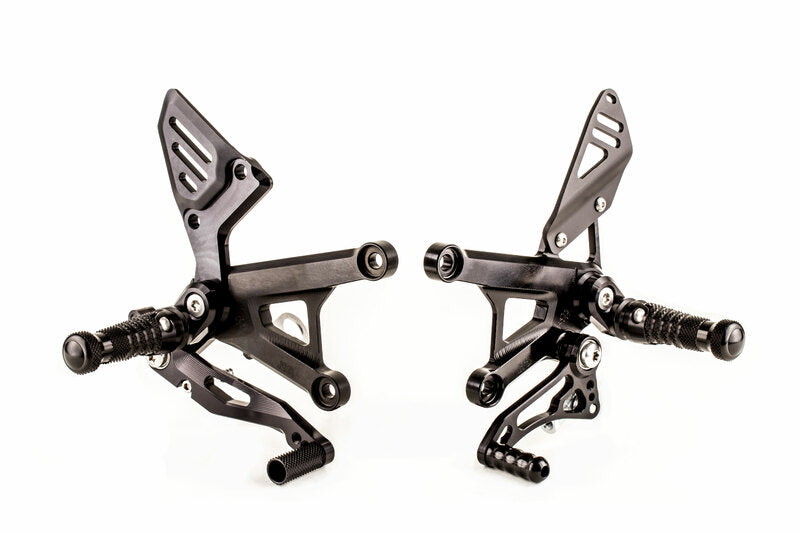 Estriberas retrasadas GILLES RCT10, negro GILLES RCT10GT-K01-B