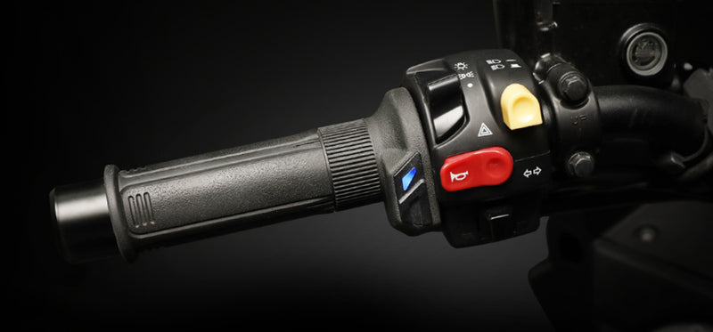 Puños calefactables Koso HG-13 130 mm, con interruptor de pulgar integrado KOSO AX0411I0