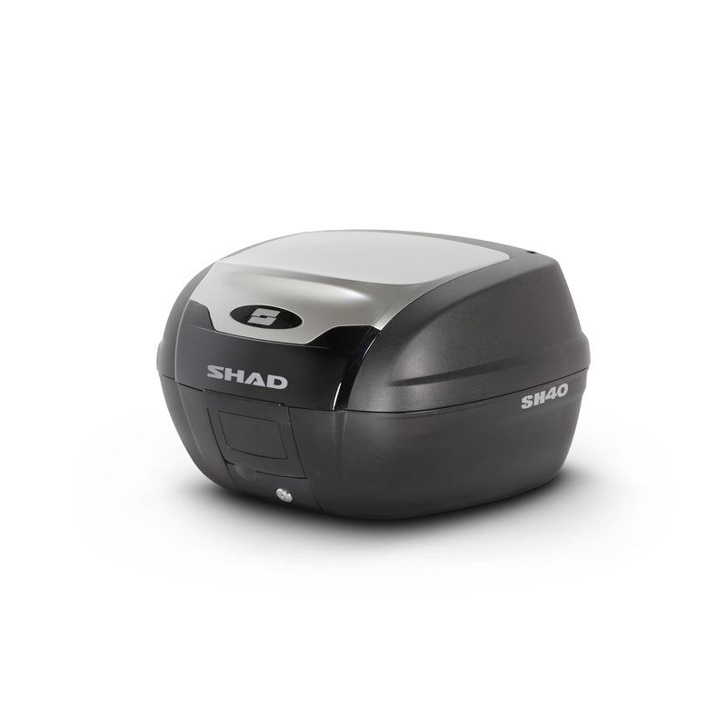 Baúl SHAD SH40 Negro/Tapa aluminio SHAD D0B40200