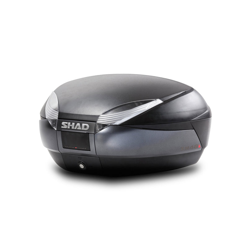 SHAD SH48DG Top Case - Dark Grey/Black SHAD D0B48300