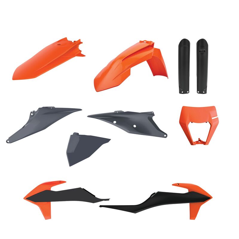 Kit de plásticos Polisport, KTM color OEM POLISPORT 91040
