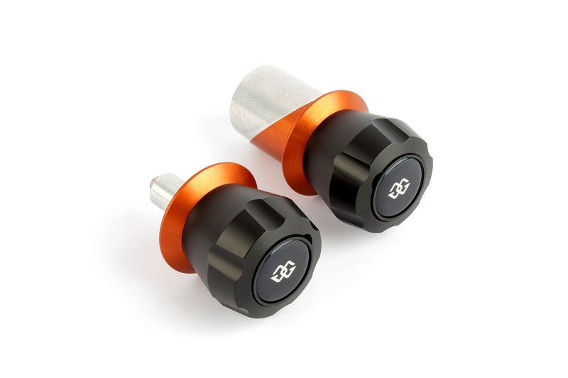 Protectores del eje delantero GILLES, negro / naranja GILLES GTA-F-KT01-BO