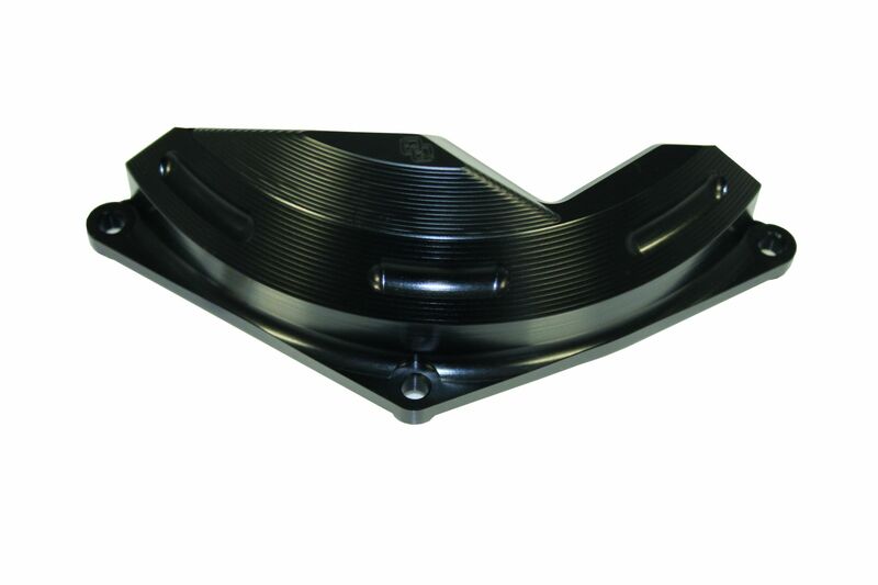 Protector de la tapa del motor GILLES (lado derecho), negro GILLES MP-R-D01-B