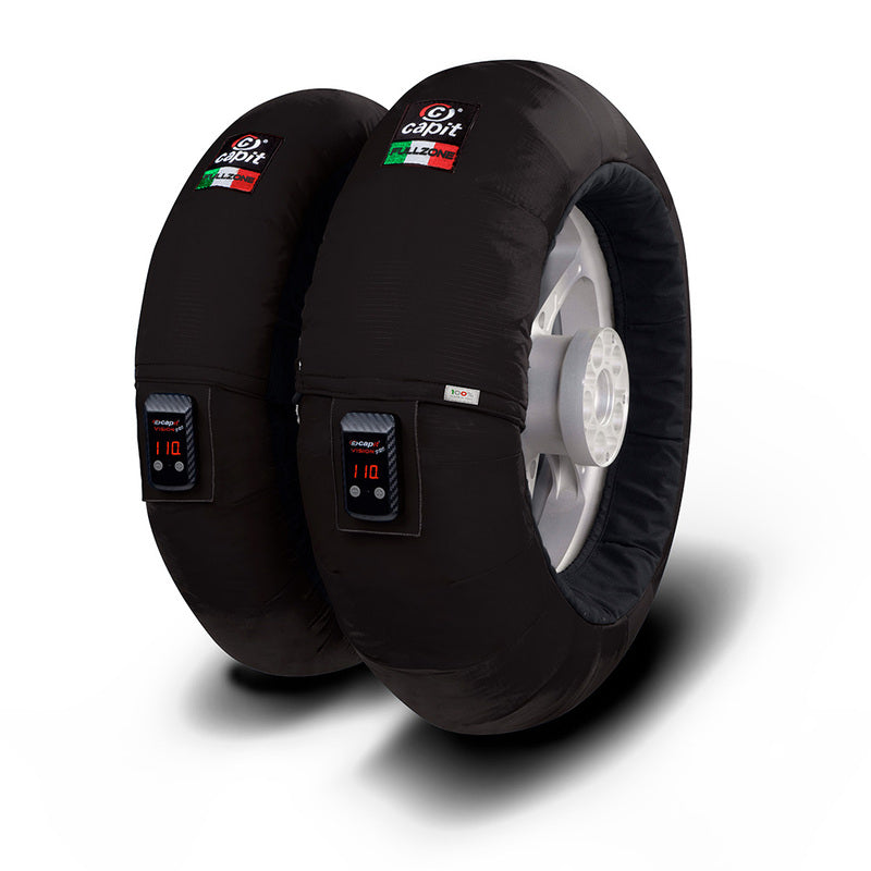 Calentadores CAPIT Vision Full Zone negro (Del. 115-120-125/17” / Tras. ≤200/55/17”) CAPIT Z2V020501