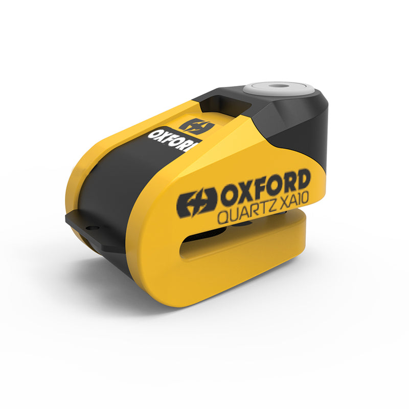 OXFORD XA10 Alarm Disc Lock - Ø10mm Yellow/Black OXFORD LK216