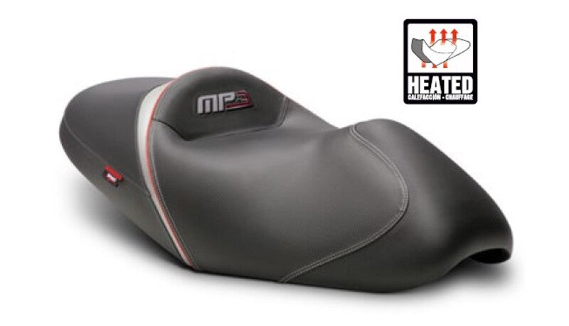 Asiento Shad confort Piaggio MP3 costura gris/azul SHAD SHV0M2320