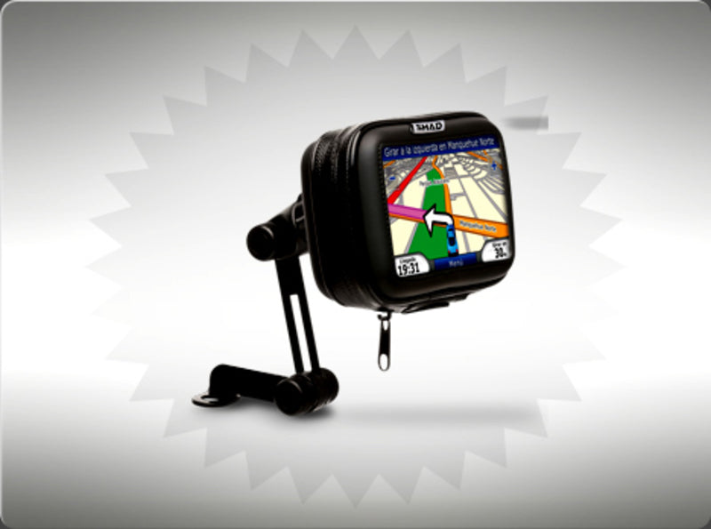 Soporte para GPS Shad 9x14cm 4,3'' fijación al retrovisor SHAD X0SG40M