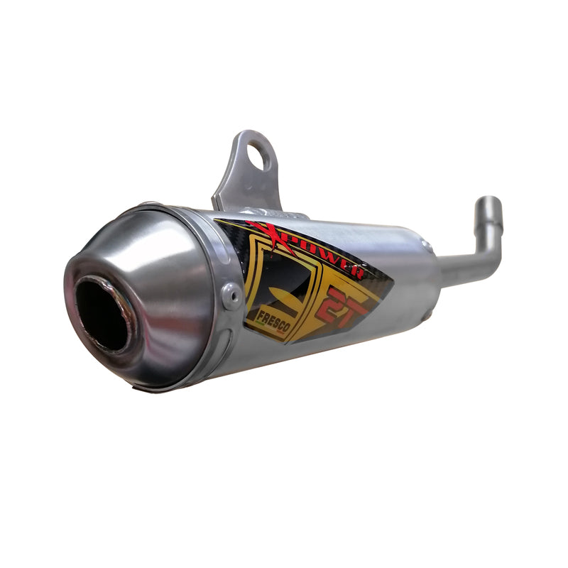 Silenciador FRESCO X-Power Aluminio - Beta RR125 2T FRESCO FRTEN125BE0018XP