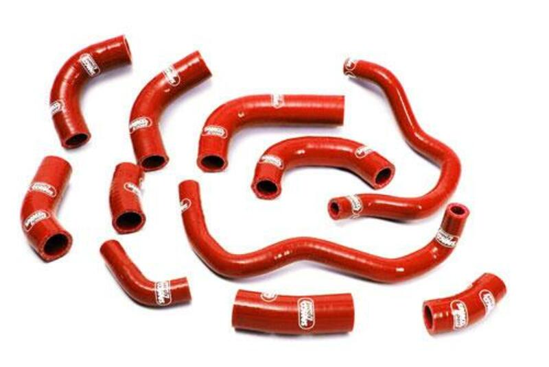 Kit manguitos SAMCO Honda rojo HON-10-RD SAMCO HON-10RED