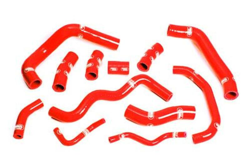 Kit manguitos SAMCO Honda rojo HON-11-RD SAMCO HON-11RED