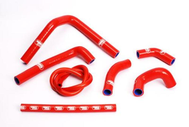 Kit manguitos SAMCO Honda rojo HON-17-RD SAMCO HON-17RED