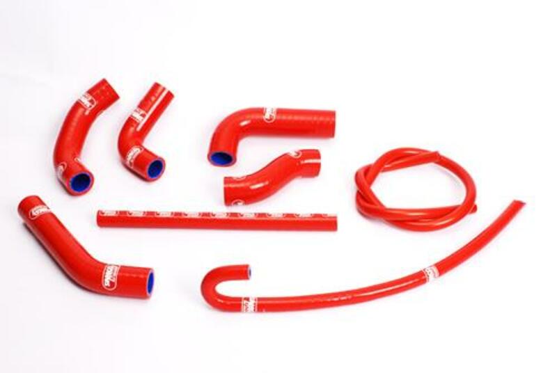 Kit manguitos SAMCO Honda rojo HON-30-RD SAMCO HON-30RED