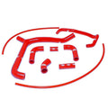 Kit manguitos Samco Honda rojo HON-36-RD SAMCO HON36(RED)