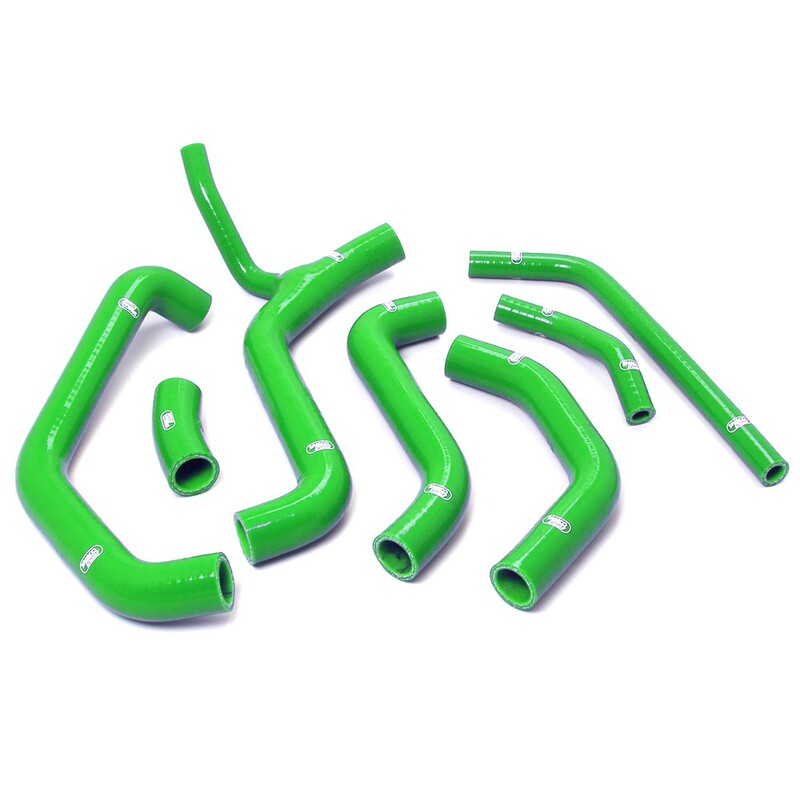 Kit manguitos Samco Kawasaki verde KAW-67-GN SAMCO KAW67(GREEN)