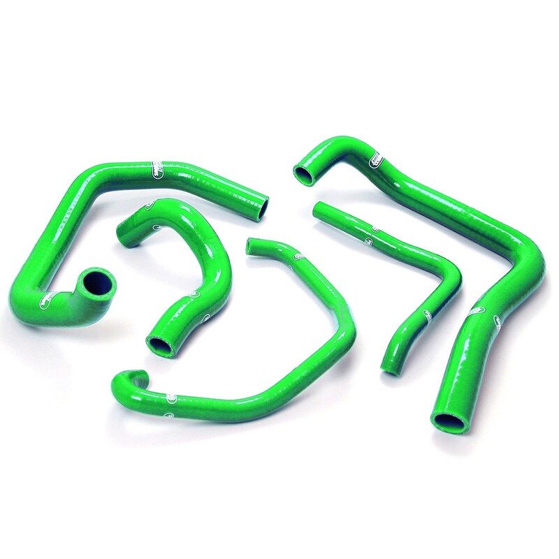 Kit manguitos Samco Kawasaki verde KAW-7-GN SAMCO KAW7(GREEN)