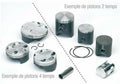 VERTEX Forged Piston - 252018 VERTEX 23908B
