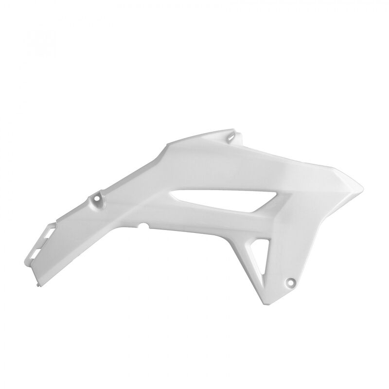 Tapas de radiador Polisport CRF450R, blanco POLISPORT 8474900002