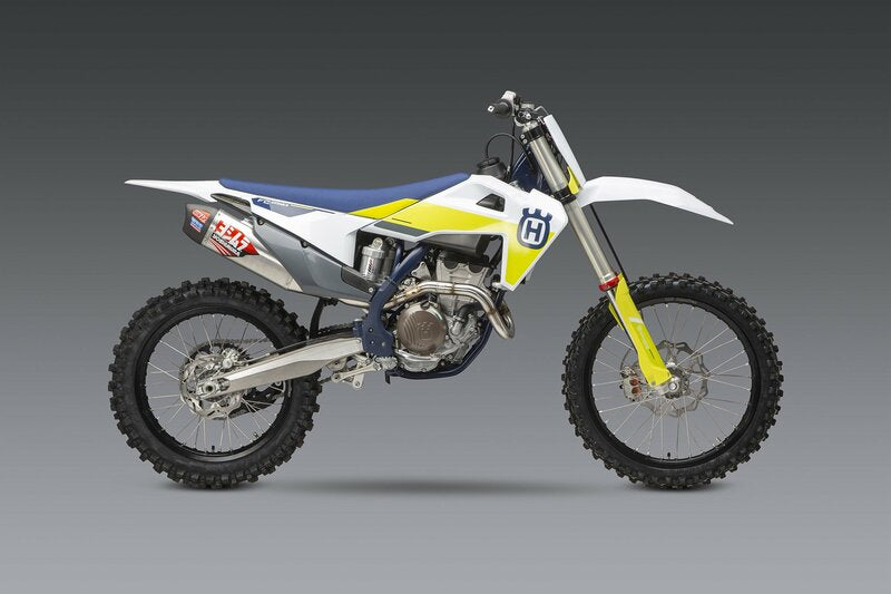 Linea completa escape Yoshimura RS-12 Signature inox/silencioso alu/tapa carbono KTM/Husqvarna YOSHIMURA US 262530S320