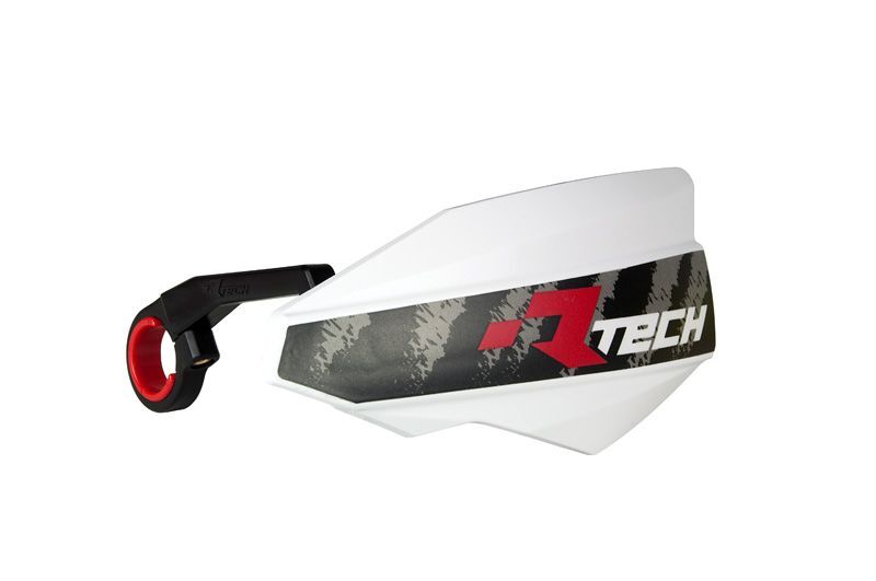 RACETECH Vertigo Handguards - White E-Bike RACETECH B-KITPMVTBN20