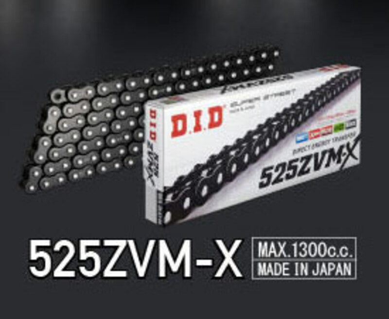 Cadena D.I.D 525ZVM-X X-Ring - Paso 525 D.I.D 4525516470155
