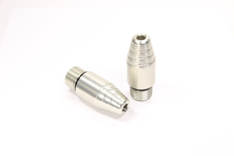 Contrapesos roscados de manillar GILLES TOOLING-2, plata GILLES LG-20-S