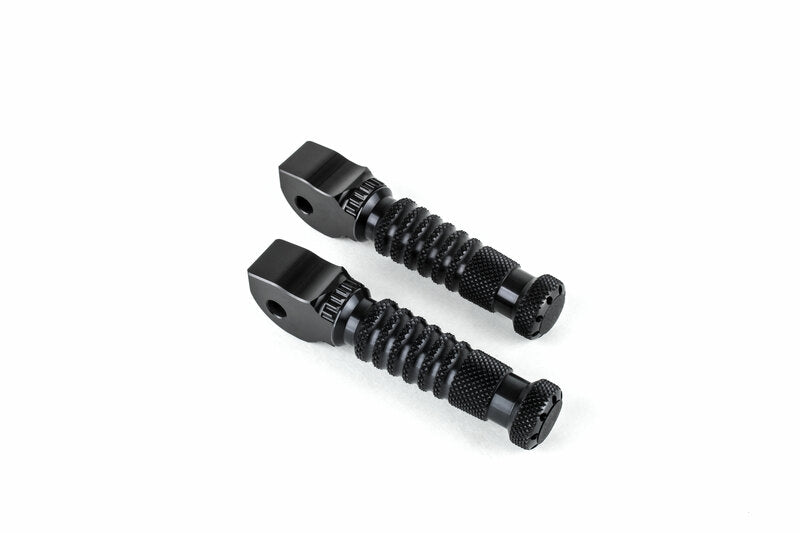 Estriberas deportivas Gilles Tooling para pasajero, negro GILLES RGK-660-UF16-SET-B