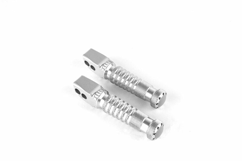 Estriberas deportivas Gilles Tooling para pasajero, plata GILLES RGK-770-UF16-SET-S