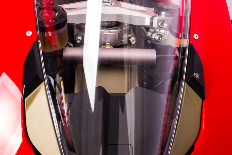 Kit de tapas para circuito GILLES TOOLING (retrovisores + guardabarros), negro GILLES RCK-06-B