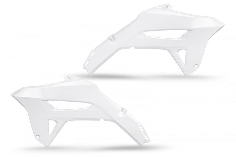 Paneles laterales radiador UFO blanco Honda CRF450R UFO HO05605#041