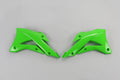 Paneles laterales radiador UFO verde Kawasaki KX 85 UFO KA04728#026