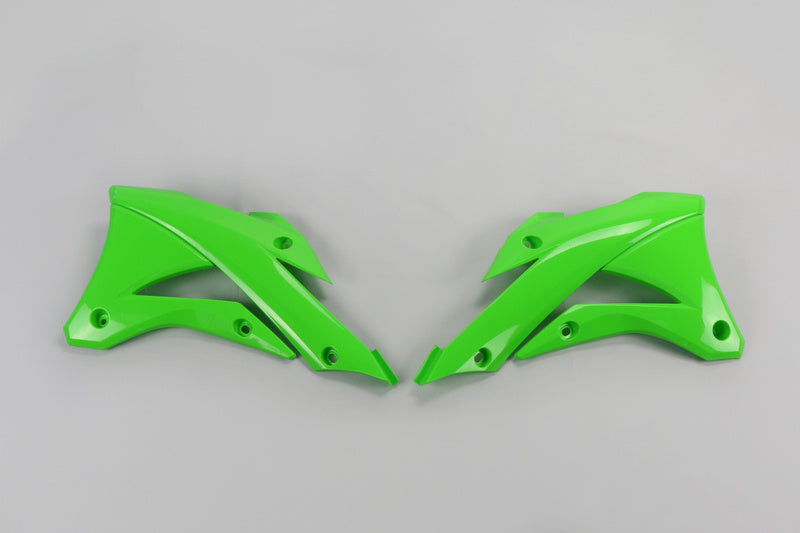 Paneles laterales radiador UFO verde Kawasaki KX 85 UFO KA04728#026
