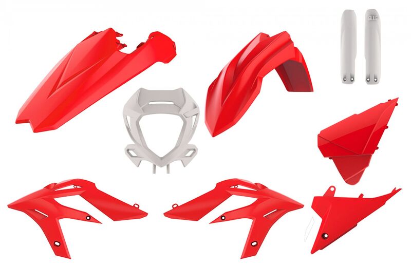 Kit de plástica POLISPORT rojo/blanco Beta X-Trainer POLISPORT 91059