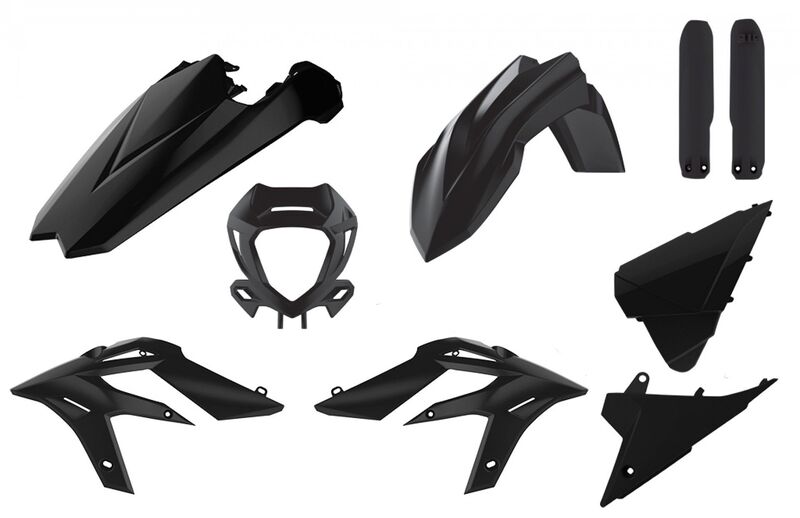 Kit de plástica POLISPORT negro Beta X-Trainer POLISPORT 91060