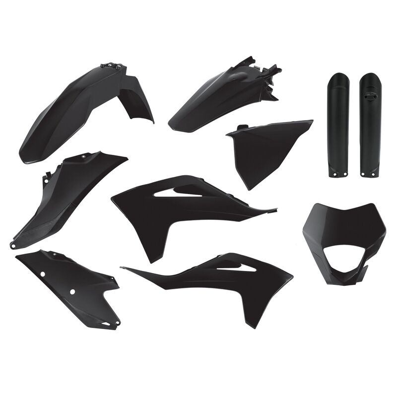 Kit de plástica POLISPORT negro Gas Gas EC POLISPORT 91028