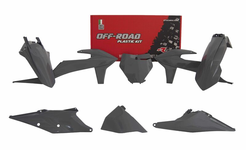 RACETECH Plastic Kit Grey KTM SX RACETECH R-KITKTM-GR0-599