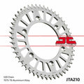 Corona JT Aluminio negro JT 210 con 47 dientes JT SPROCKETS JTA210.47BLK